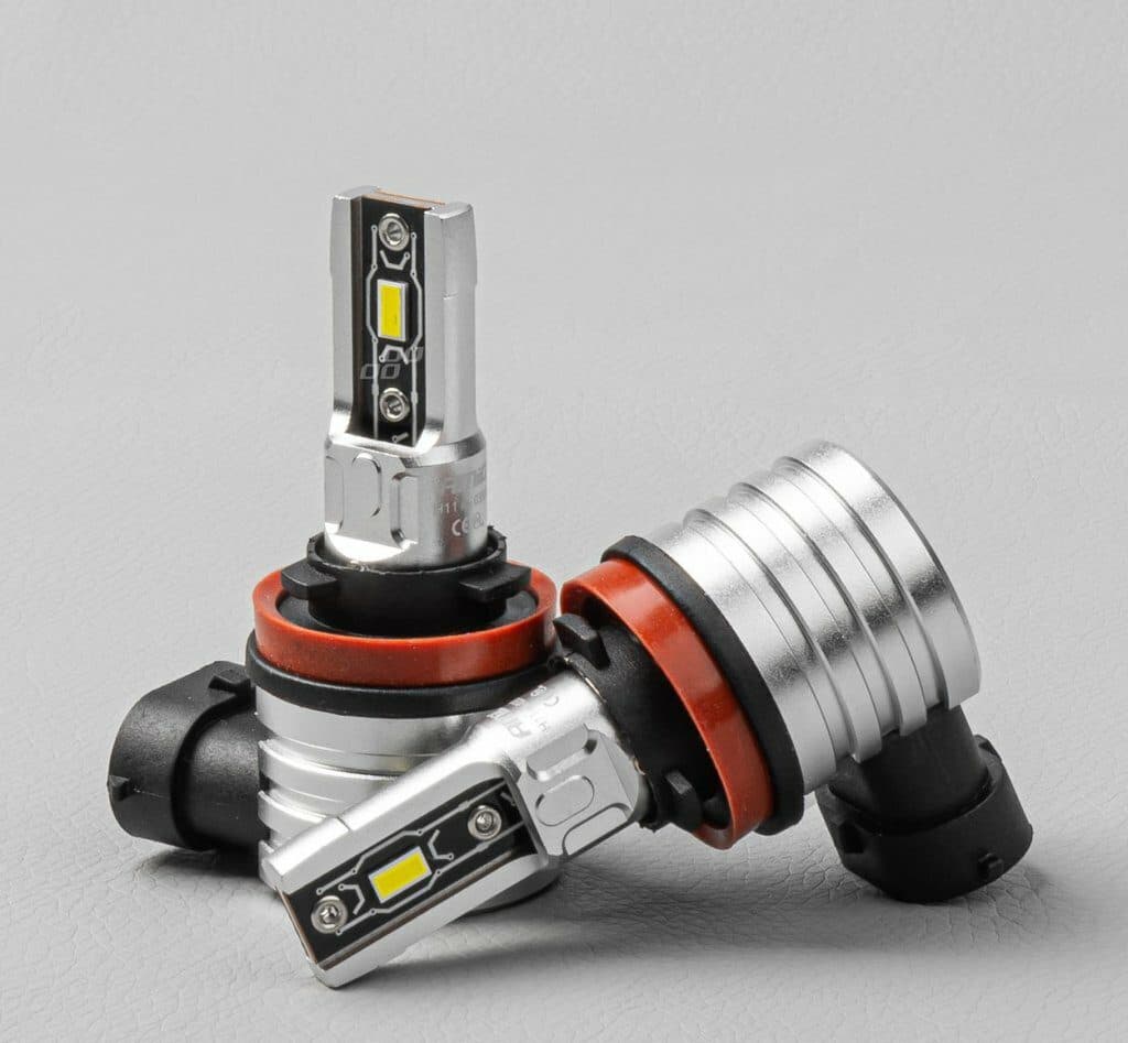 LED autožárovky H8/H9/H11 bílá, 9-18V, 2225 lm - 2 ks - náhled 3