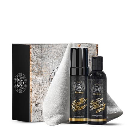 Bad Boys Leather Car Set Mini - Sada na čištění a impregnaci kůže