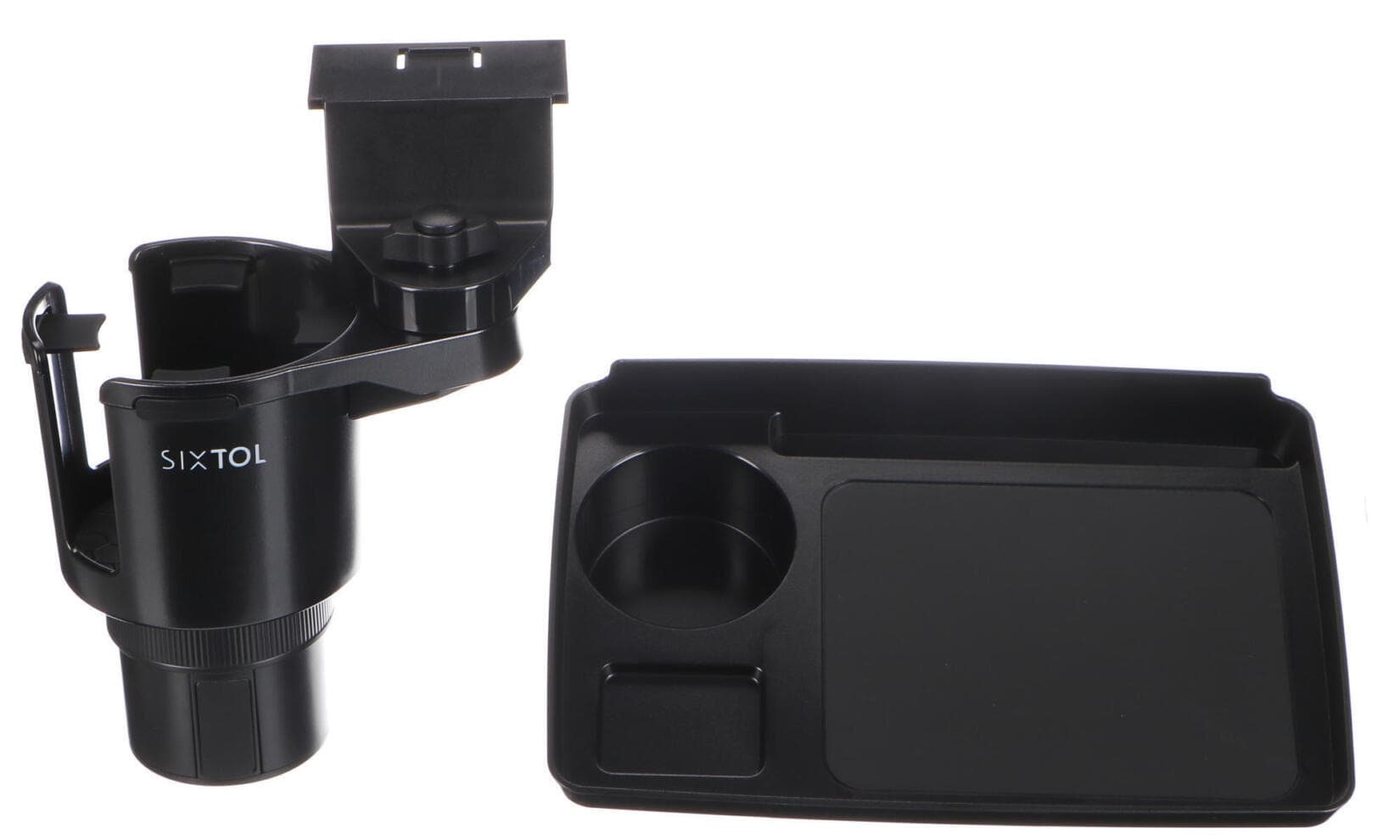 Multifunkční expandér do držáku nápojů se stolkem do auta CAR CUP HOLDER 8 SIXTOL - náhled 5