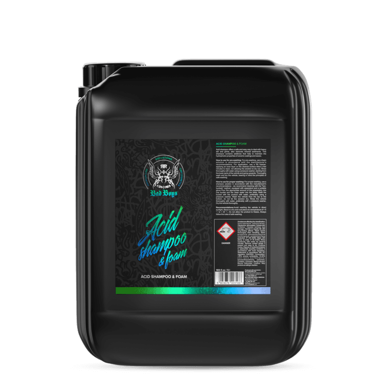 Bad Boys Acid Shampoo &amp; Foam - Kyselý autošampon (5 l)