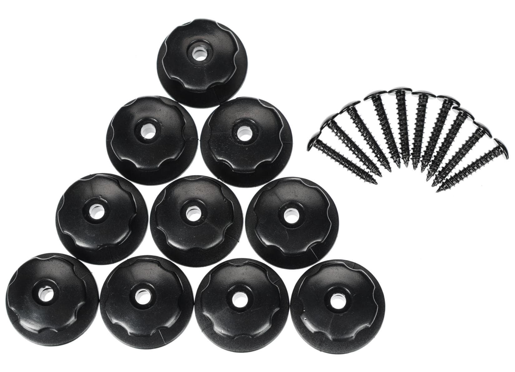 Sada háčků s vruty pro upevnění sítě/plachty k vozíku TRAILER HOOK SET 3, 10 ks SIXTOL