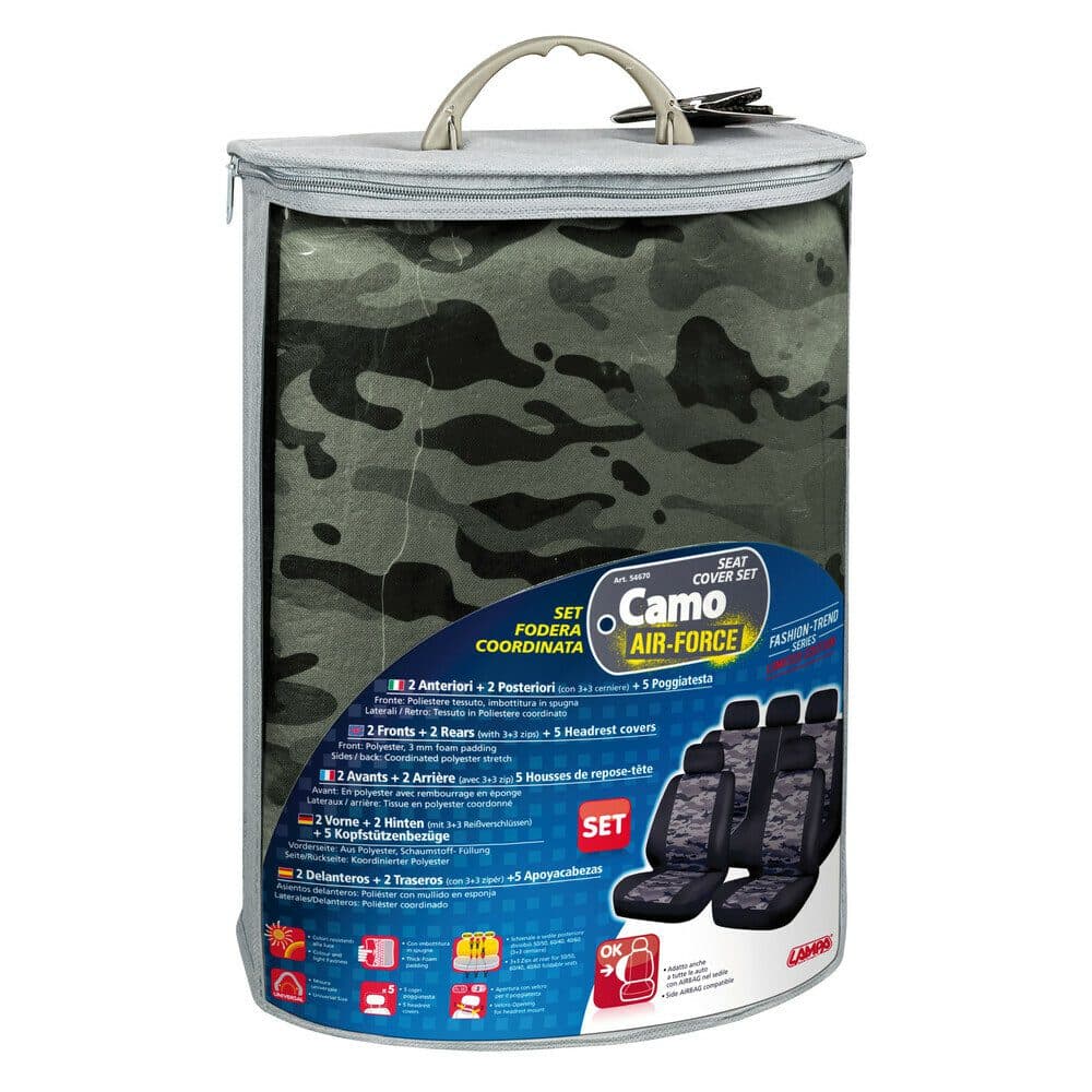 Autopotahy Camo Air-Force LAMPA - náhled 3