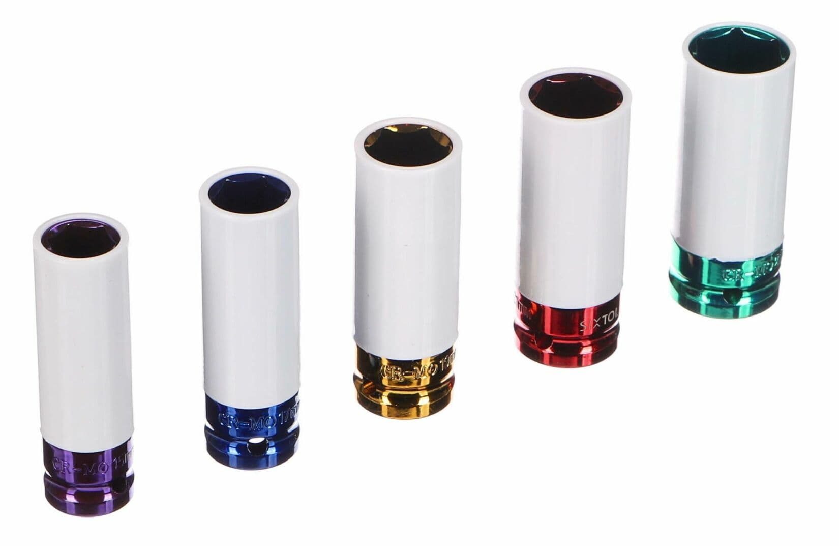 Rázové hlavice MECHANIC IMPACT 3, 1/2", 5ks SIXTOL - náhled 3