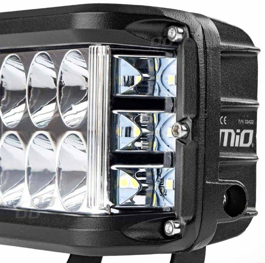 LED světlo hranaté, 6 x 5W + 6 x 3W , ECE R10, 180° 98x77x80mm - náhled 4