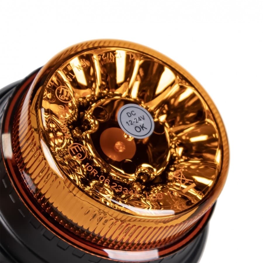 PROFI LED maják 12-24V 10W oranžový magnet ECE R65 82x141mm - náhled 3