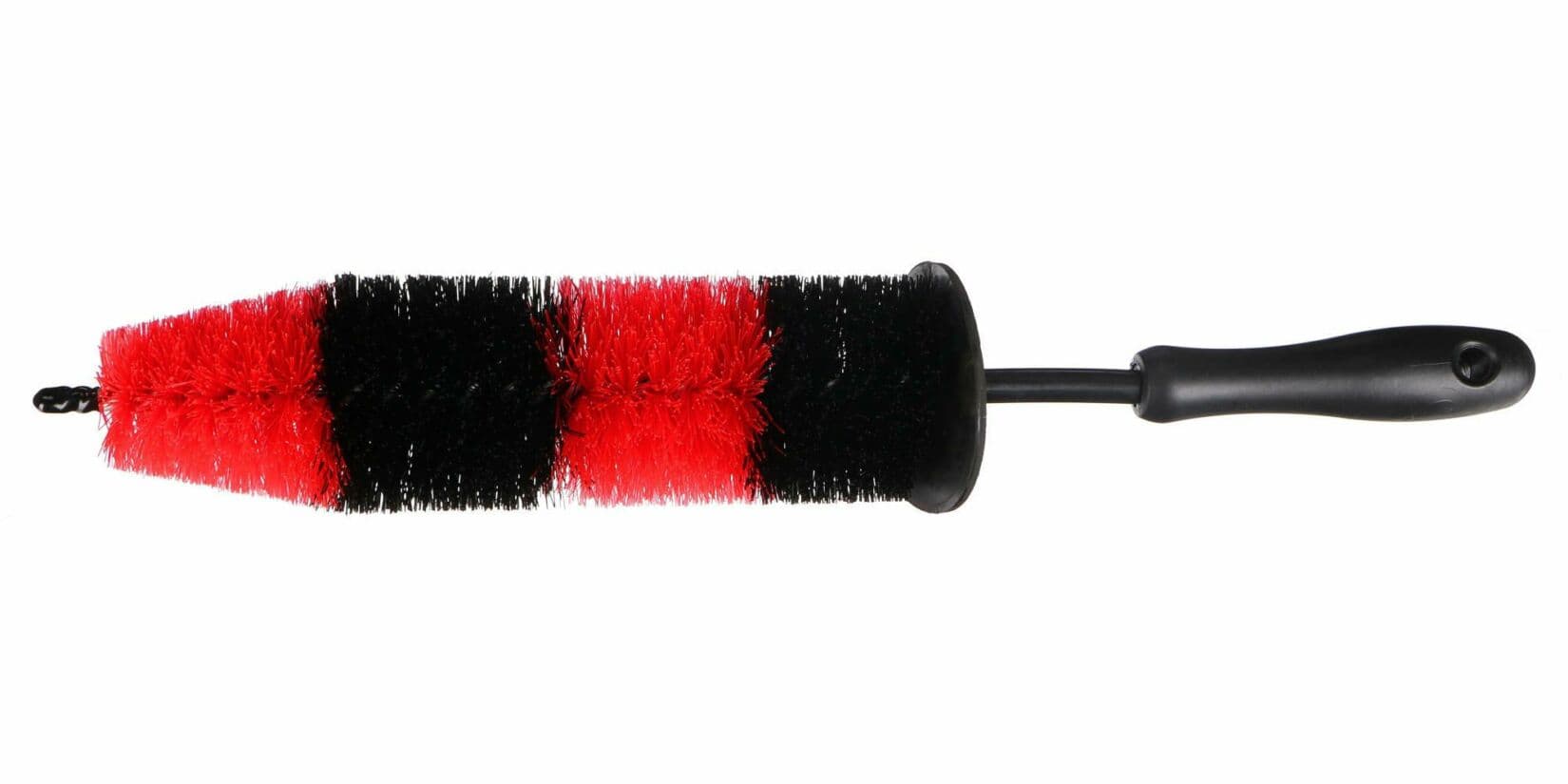 Kartáč na čištění ráfků kol auta CAR DETAILING TIRE BRUSH S, průměr 7 cm SIXTOL - náhled 2