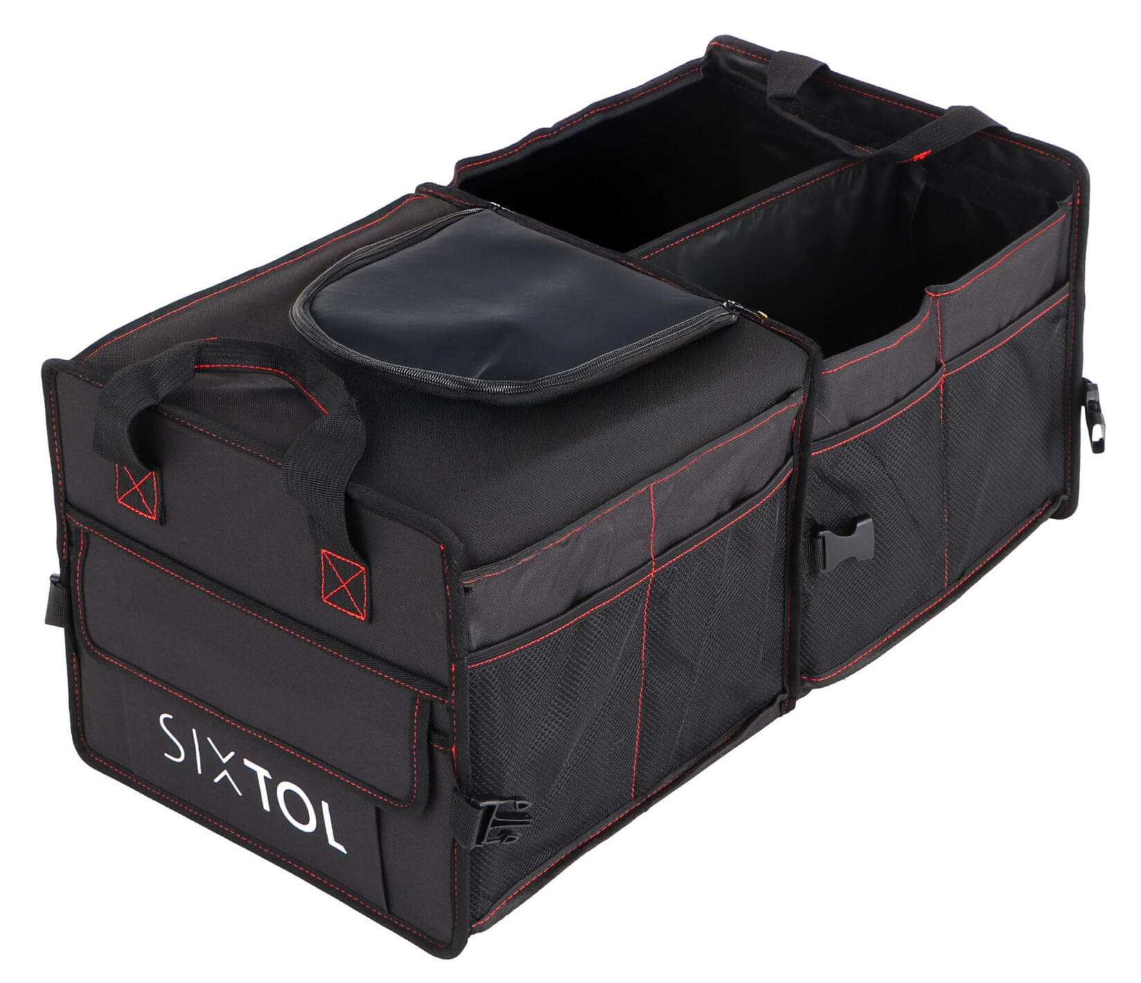 Organizér do kufru auta CAR COMPACT 5L THERMO, 5 přihrádek, velká termotaška, skládací SIXTOL - náhled 5