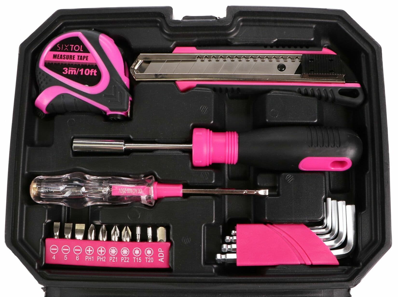 Sada nářadí HOME PINK 66 SIXTOL - náhled 5