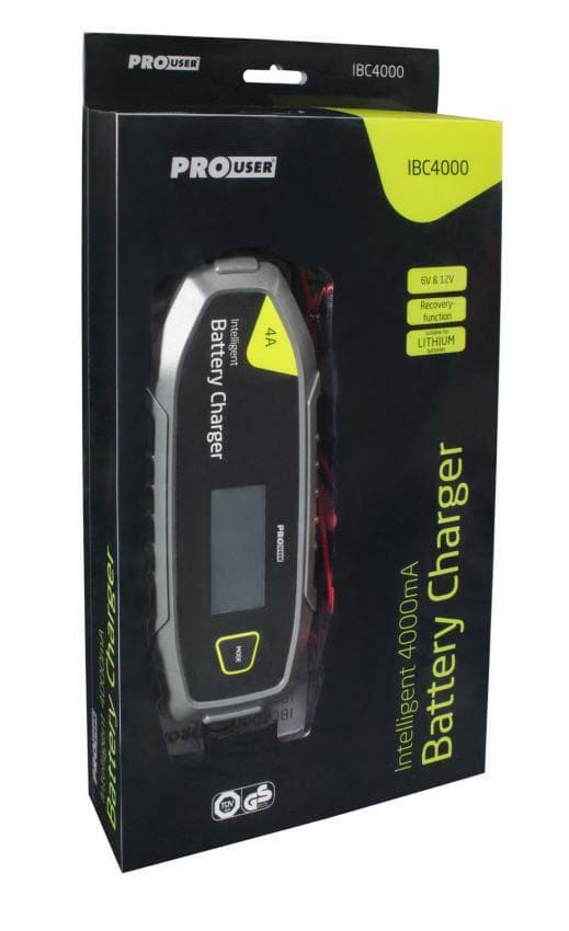 Automatická autonabíječka PRO-USER IBC4000 6/12V 4 Amp - náhled 3