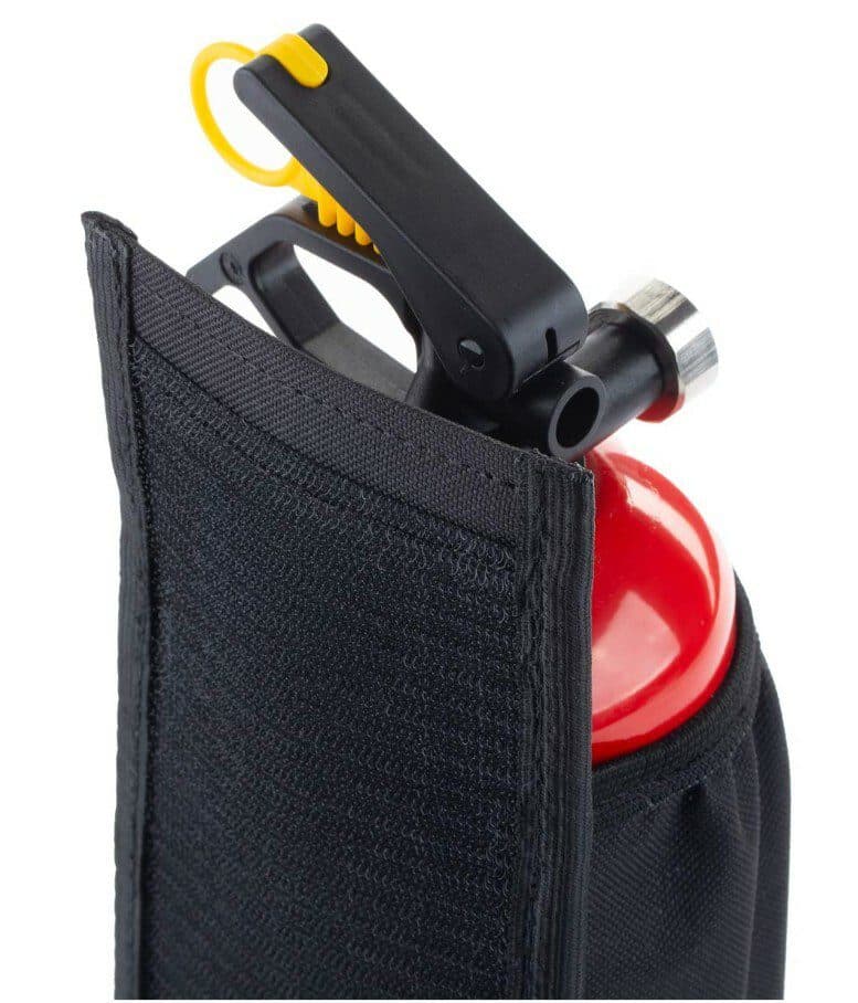 Držák hasícího přístroje 1 kg do auta na suchý zip - náhled 4