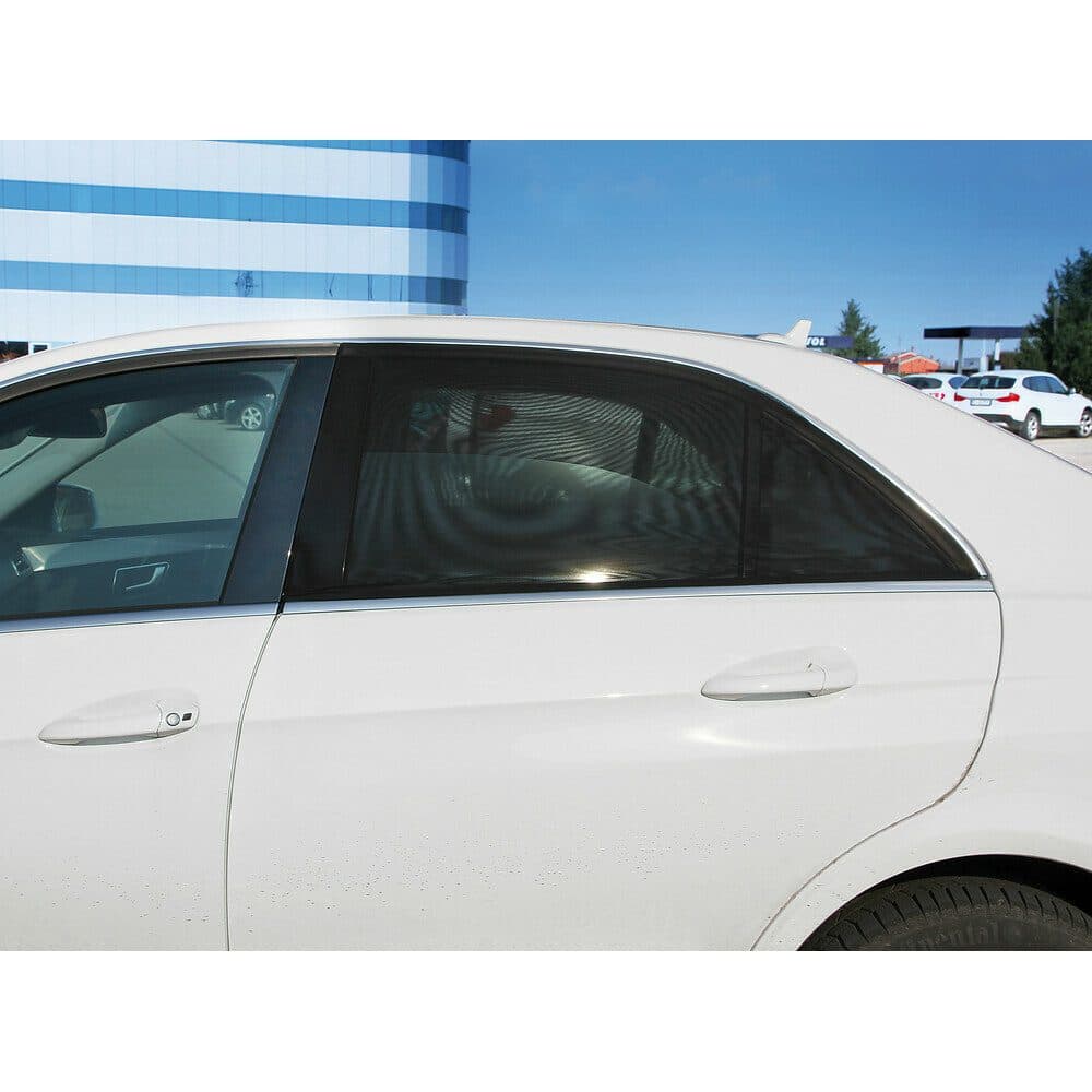 Elastické sluneční clony na boční dveře (sedan) 46 x 63-114 cm - 2 ks LAMPA - náhled 3