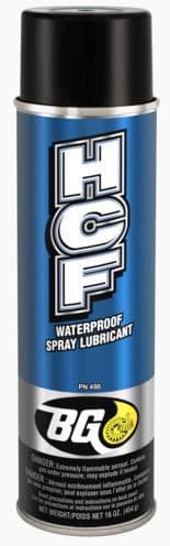 BG 498 HCF WATERPROOF SPRAY LUBRICANT 454 g