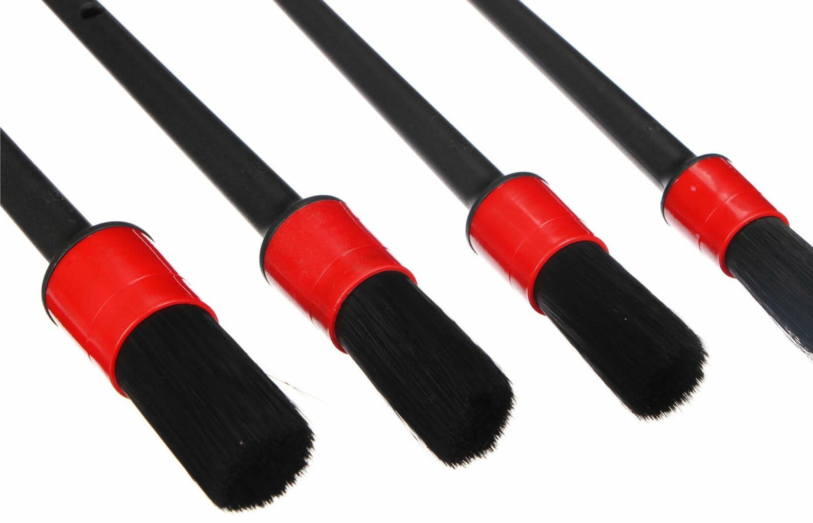 Sada měkkých precizních štětců pro čištění auta CAR DETAILING BRUSH 5 SOFT, 5ks SIXTOL - náhled 5
