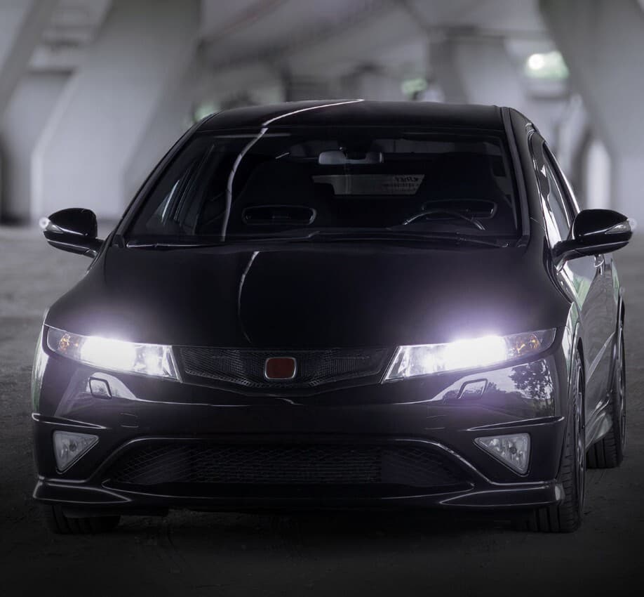 LED autožárovky F25 PRO BLACK H7 H18 bílá Canbus, 12/24V, 68W, 7646 lm - 2 ks - náhled 5