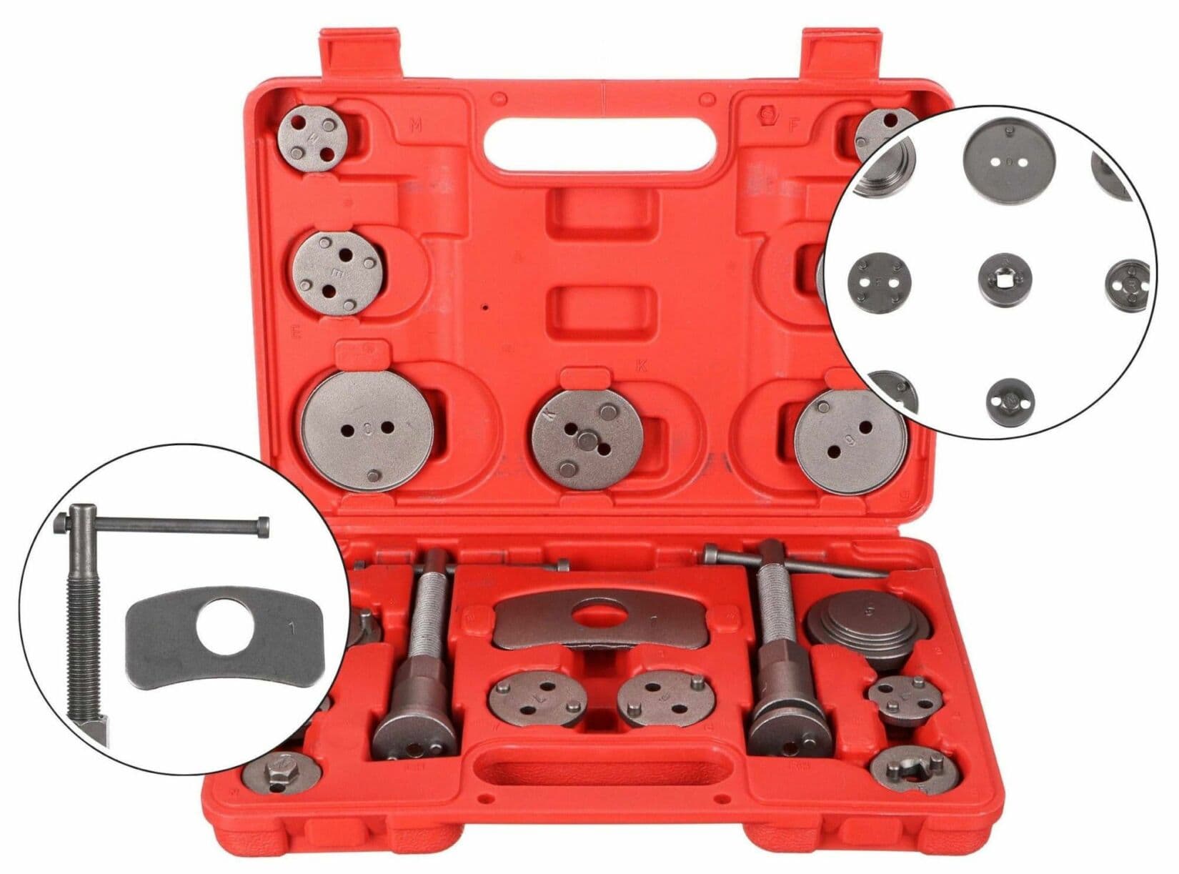 Stlačovák brzdových pístů MECHANIC BRAKE SET 18, sada 18ks SIXTOL - náhled 2