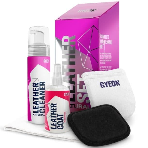 Sada pro čištění a impregnaci kůže Gyeon Q2M LeatherSet NATURAL