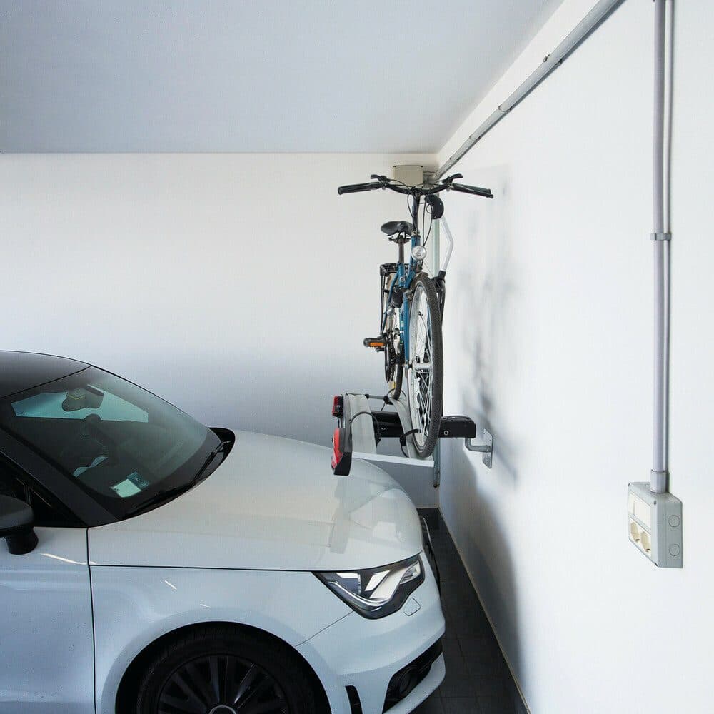 Držák nosiče kol na tažné zařízení na stěnu nebo strop 100kg - NORDRIVE - náhled 4