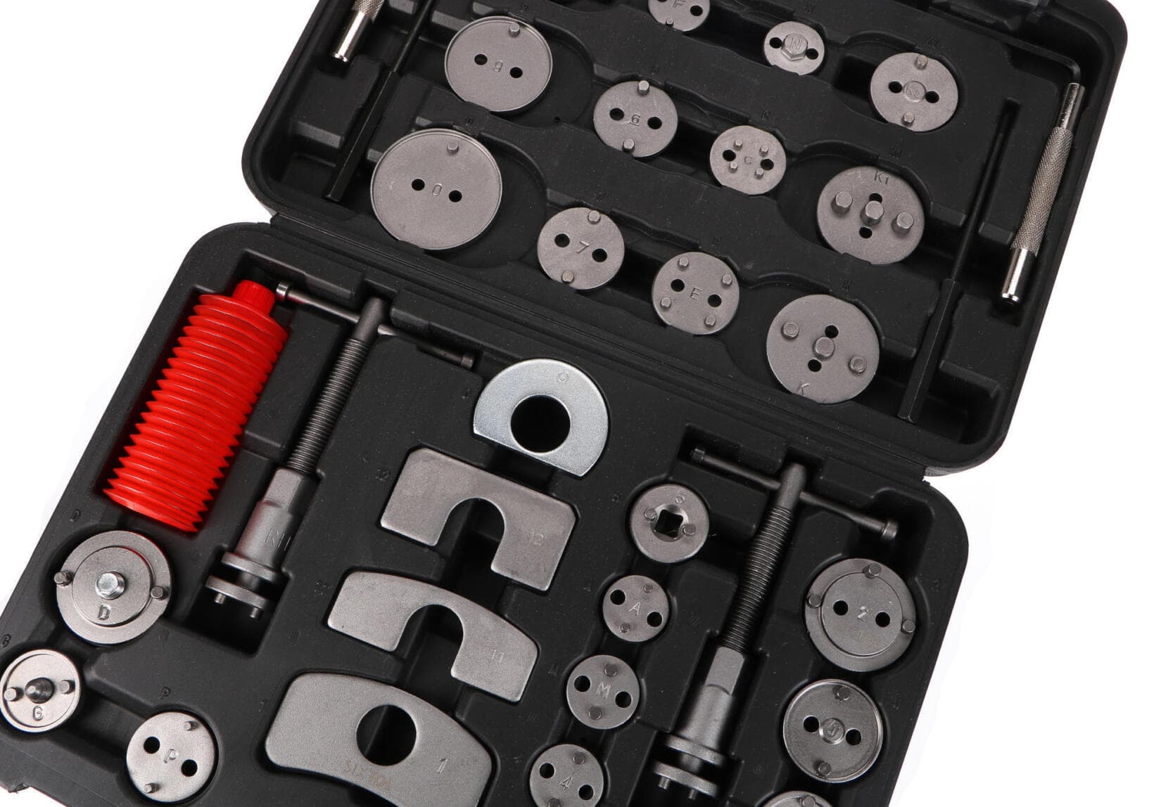 Stlačovák brzdových pístů MECHANIC BRAKE SET BLACK 35, sada 35ks SIXTOL - náhled 3