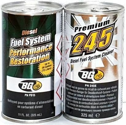 BG TOPD21 TOP SET Diesel dekarbonizace 2x325 ml