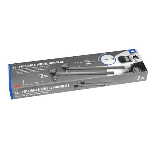 Držáky pneumatik na zeď LAMPA XL X-STRONG - 120kg - 2 ks sklopné - náhled 4