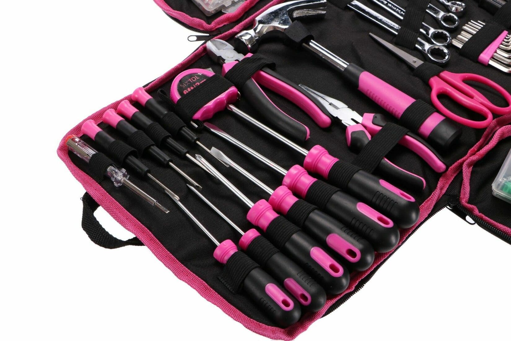 Sada nářadí HOME PINK 120 BAG SIXTOL - náhled 4