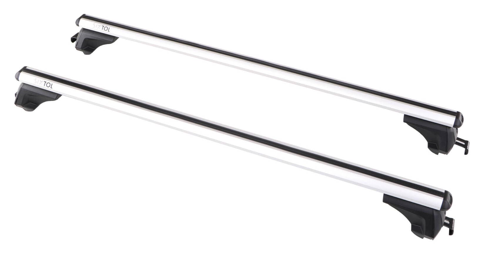 Příčný nosník se zámkem hliníkový ROOF RACK IN PRO, 120cm, nosnost 90kg SIXTOL - náhled 3