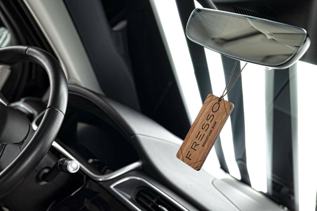 Závěsná vůně ve dřevě Snow Pearl Hanger FRESSO - náhled 2