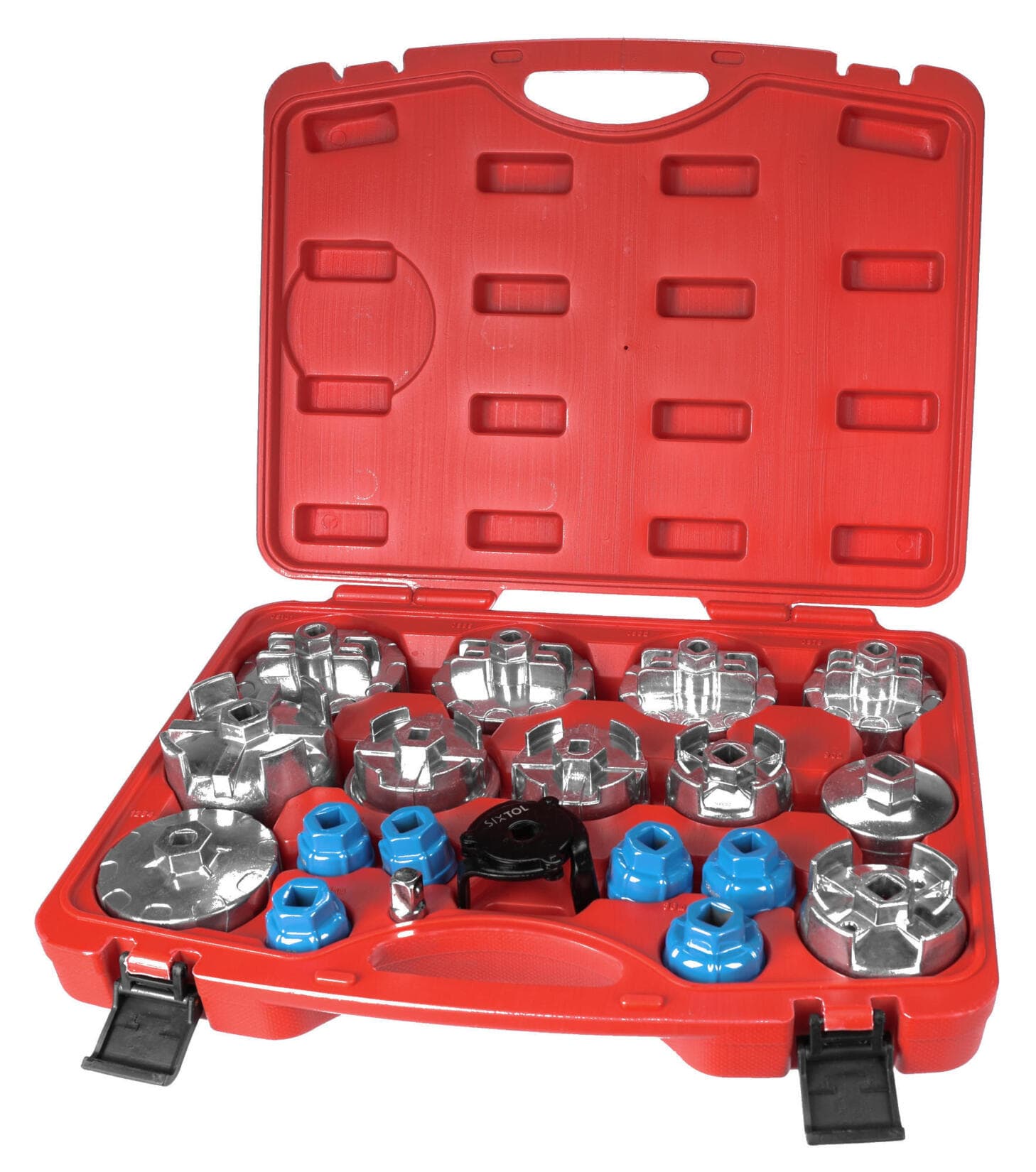 Sada na demontáž olejových filtrů MECHANIC OIL WRENCH 19, 19 ks SIXTOL - náhled 5