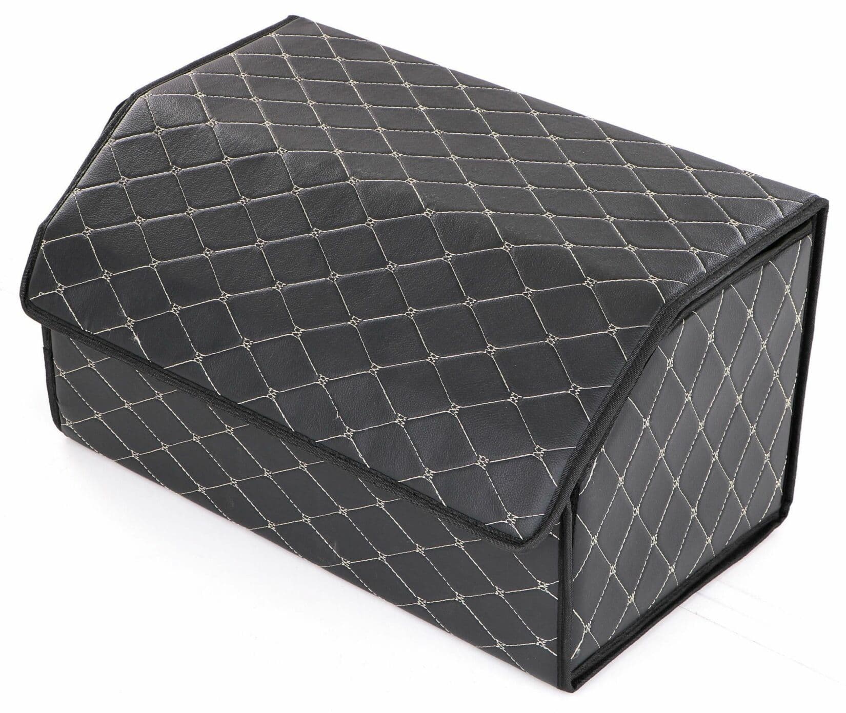 Organizér do kufru auta CAR COMPACT ELEGANT L, 2 přihrádky, skládací, s víkem SIXTOL - náhled 4