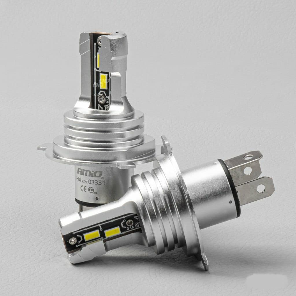 LED autožárovky H4 bílá, 9-18V, 2225 lm - 2 ks - náhled 3