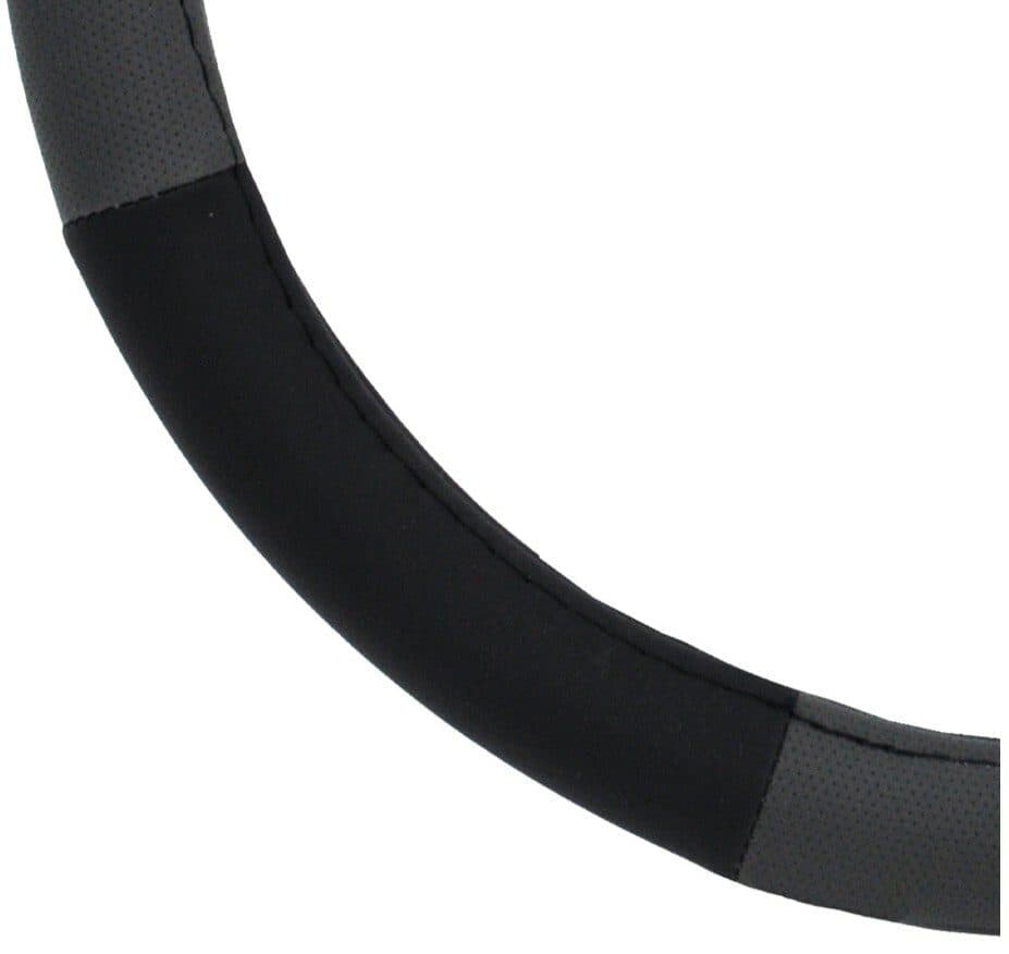 Potah volantu černo/šedý UNI 37-39cm - náhled 2