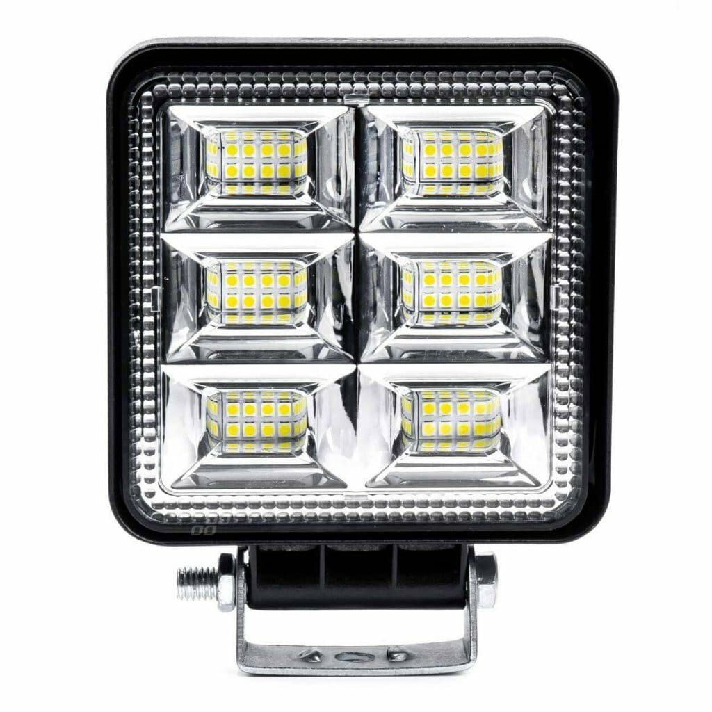 LED pracovní světlo 9-36V 144W 7200lm 110x110x35mm - náhled 3