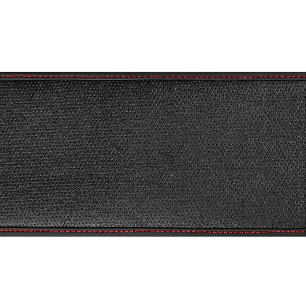 Potah volantu TRUCK Skeentex - černo/červený L 46-48cm - náhled 2