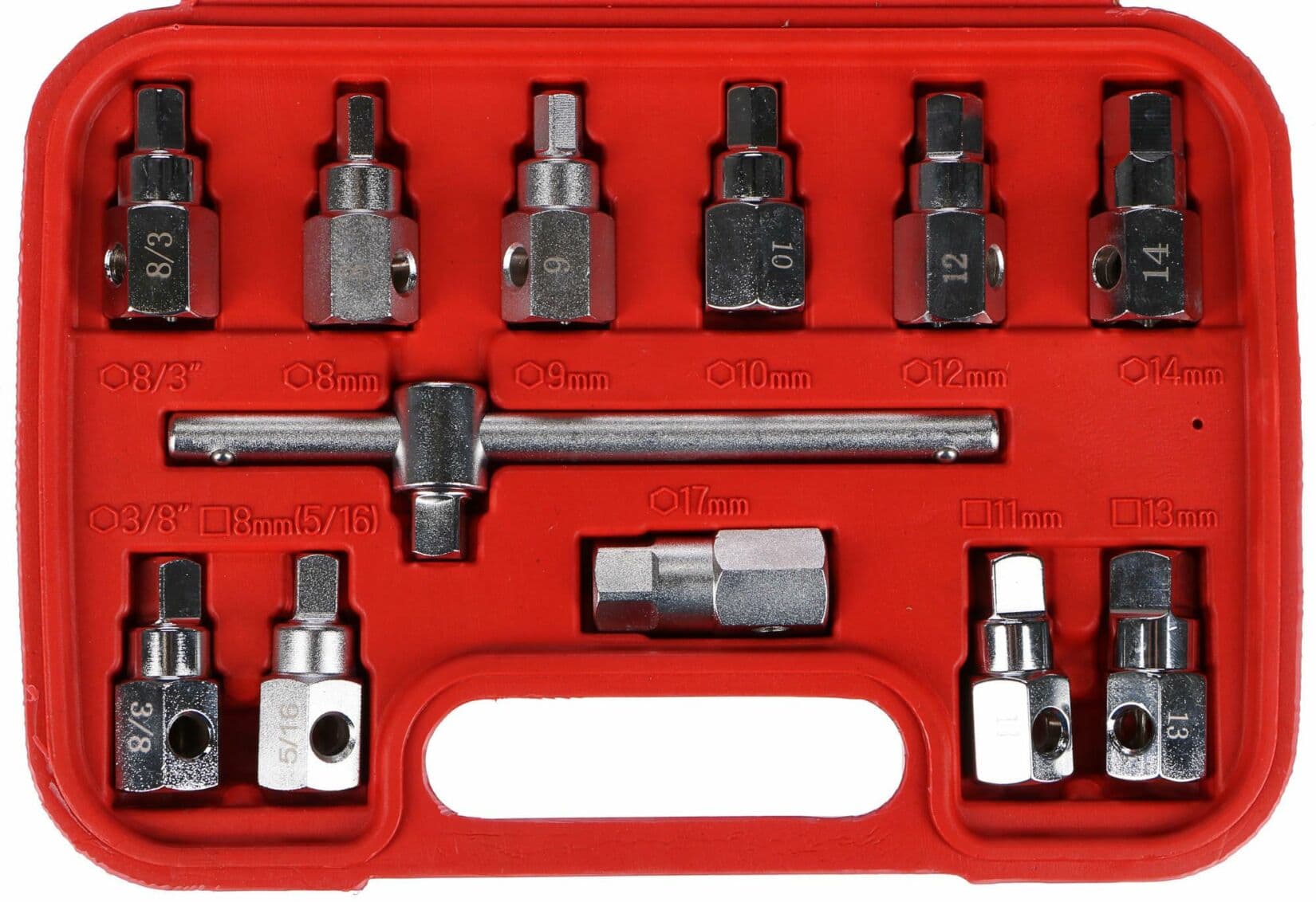 Sada na vypouštění oleje MECHANIC OIL DRAIN SET 12, Hex + čtyřhran, 12ks SIXTOL - náhled 2