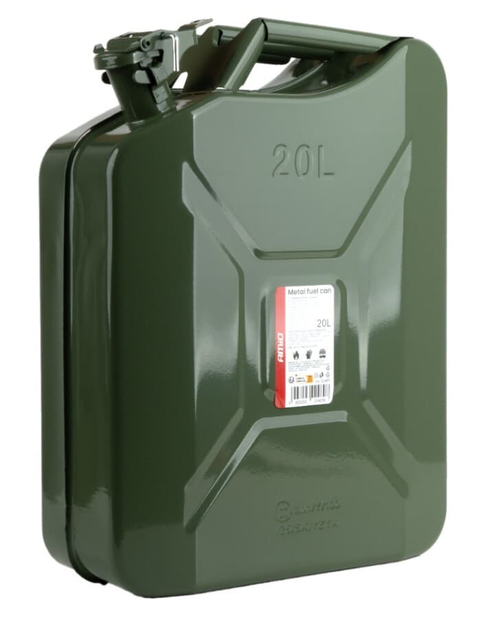 Kanystr kovový 20l 35x15x46cm UN homologace