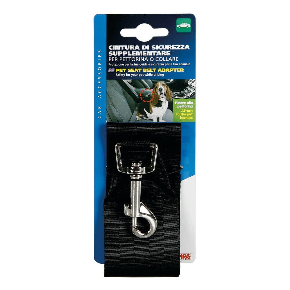 Adaptér na bezpečnostní pás pro psy, kočky LAMPA - 28 cm - náhled 4