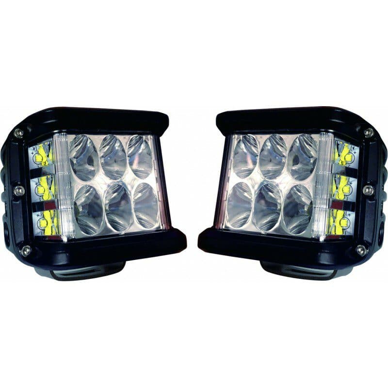 Pracovní LED světla 10-30V 45W s homologací - 2 ks