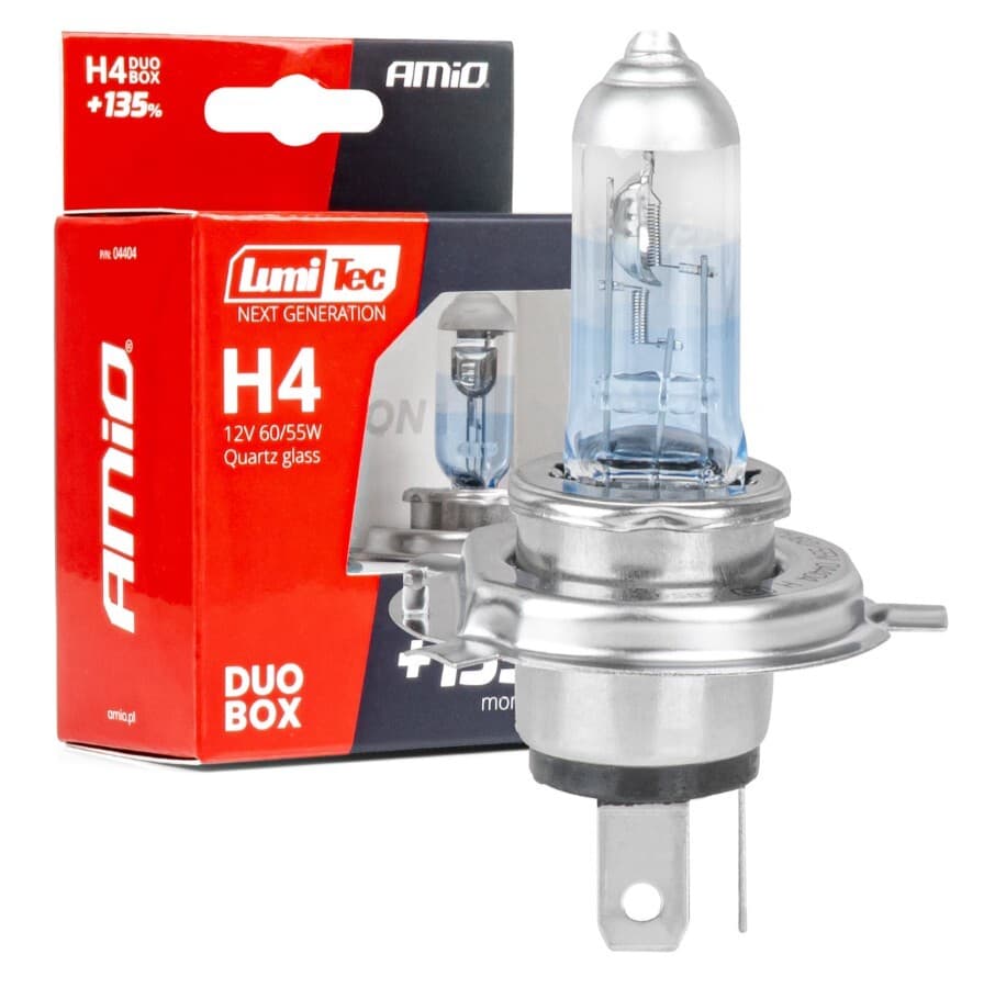 Halogenové žárovky H4 12V 60/55W LumiTec NEXT GENERATION +135% DUO - 2ks