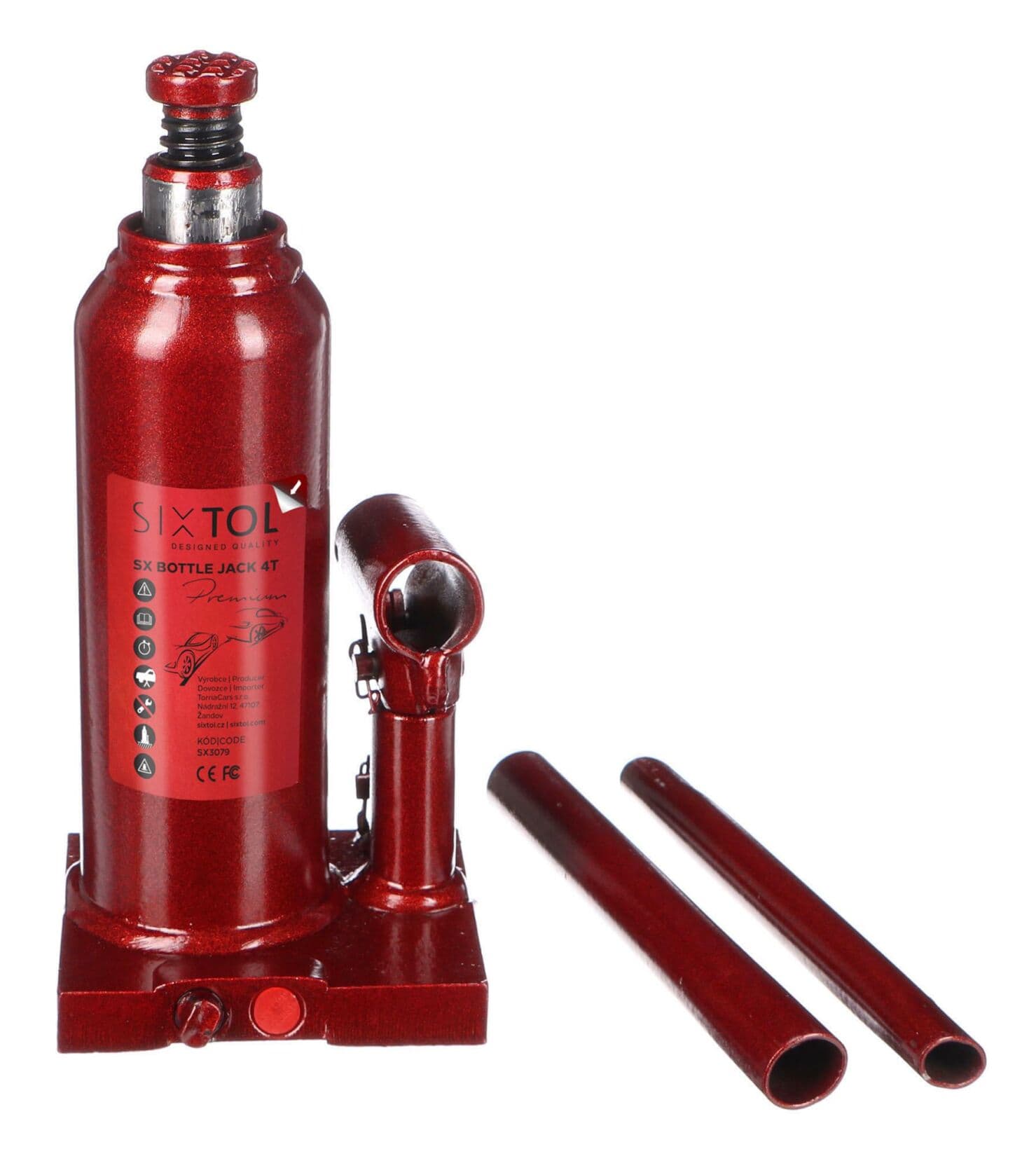 Hydraulický zvedák panenka SX BOTTLE JACK PREMIUM 4T SIXTOL