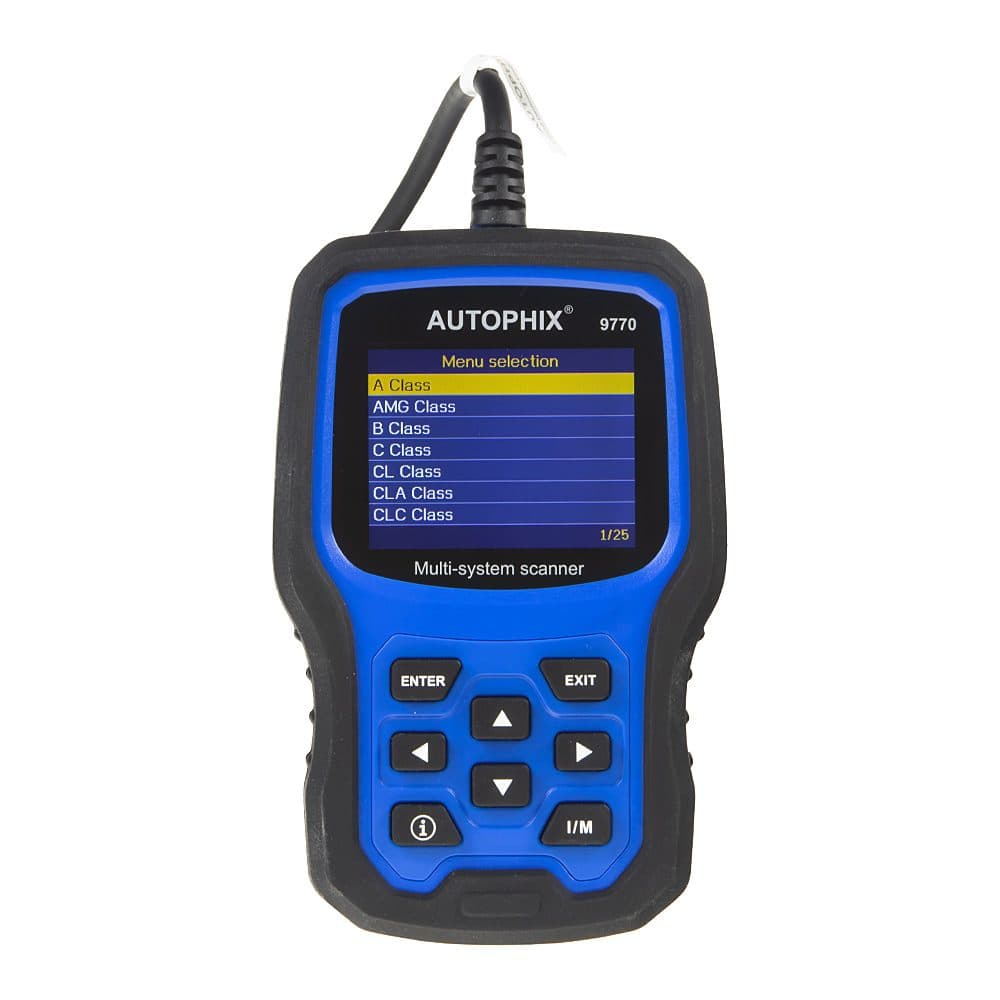 Autodiagnostika Autophix 9770 OBDII pro Mercedes-Benz, Smart - náhled 3