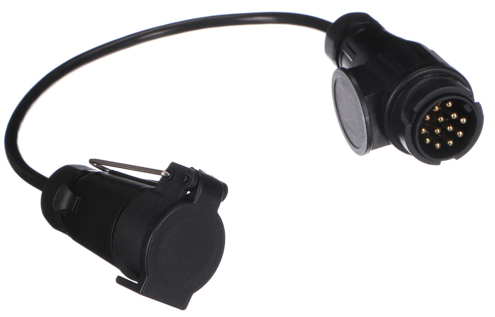 Kabelová redukce zásuvky tažného zařízení TRAILER CABLE 2, 13-7pin, 50cm SIXTOL - náhled 2