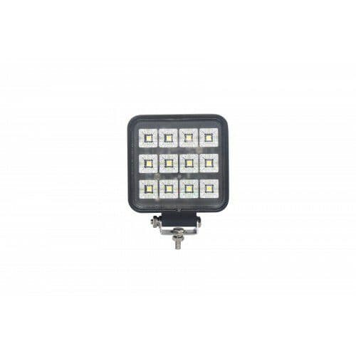 LED světlo (s vypínačem) na pracovní stroje 10-30V, 12x1W, ECE R10 - náhled 3