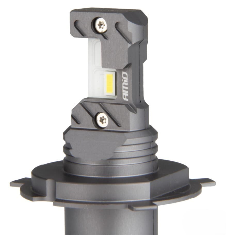 LED autožárovky H4 H19 bílá Canbus, 12V, 60W, 5600 lm - 2 ks - náhled 2
