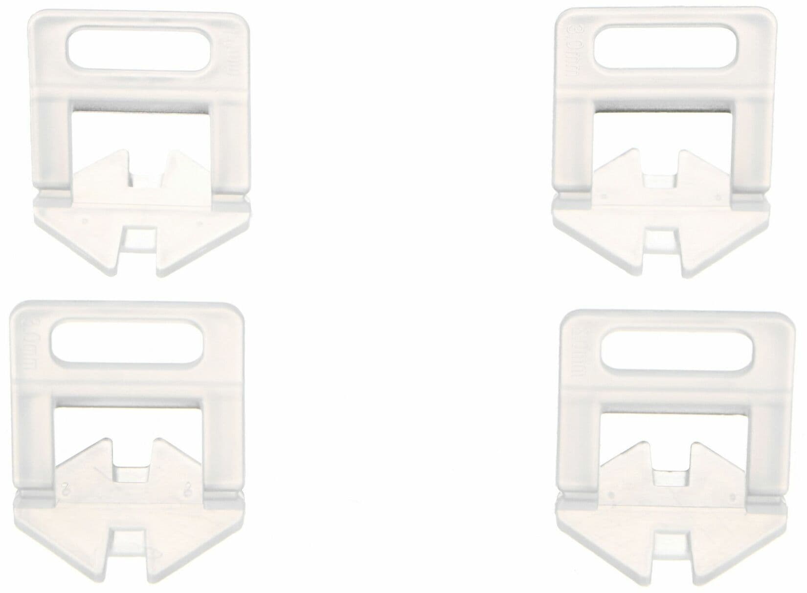 Sada nivelačních spon LEVEL SYSTEM T-HOLD 1mm, 200ks SIXTOL - náhled 3
