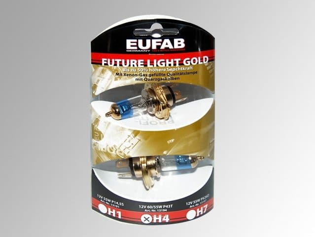 Autožárovky EUFAB H4, 24V Golden Line 2ks - náhled 4