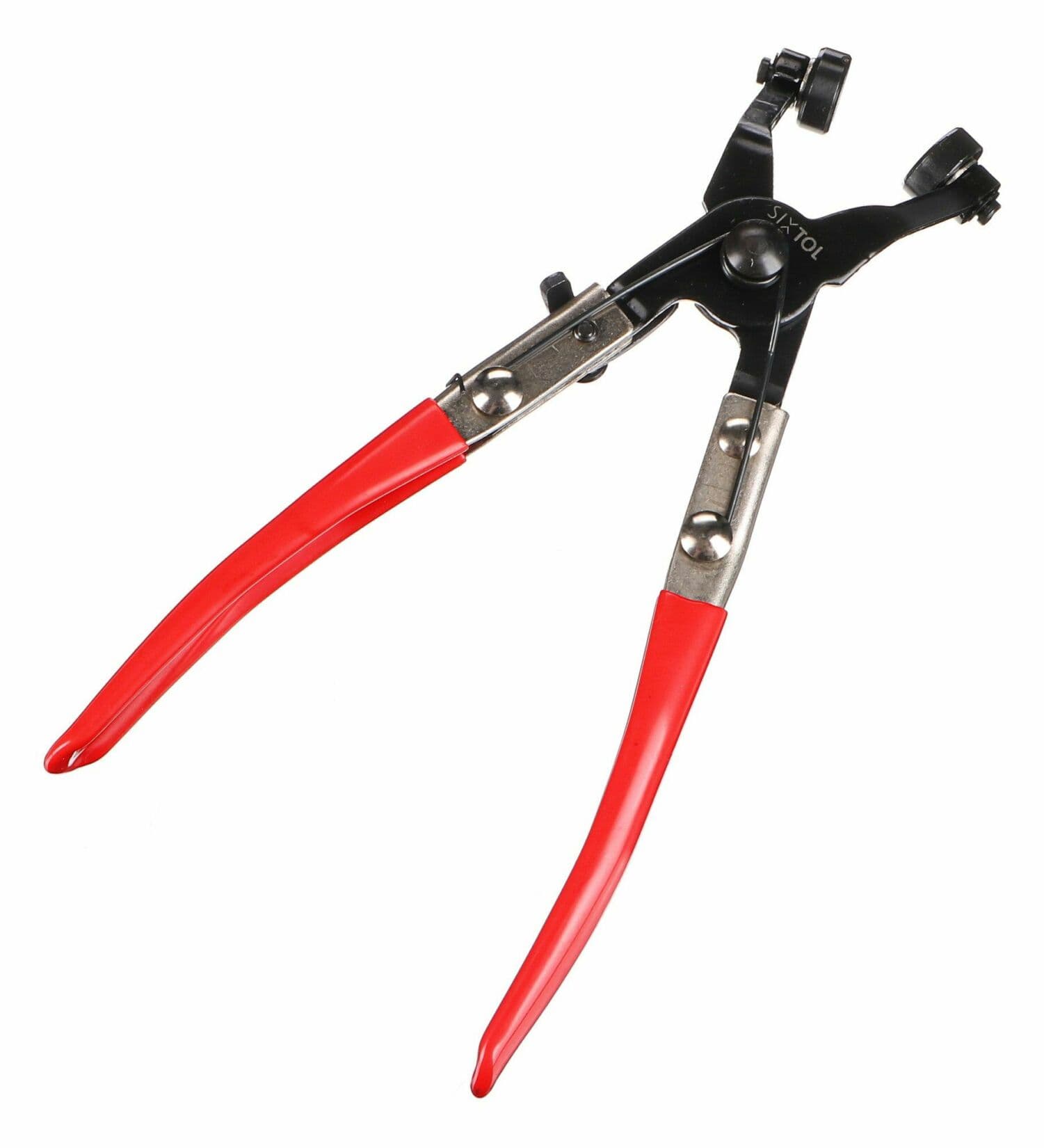 Kleště na jednoduché samosvorné hadicové spony, zahnuté MECHANIC HOSE CLAMP 6 SIXTOL - náhled 4