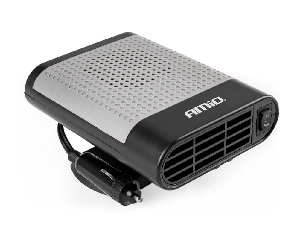 Ventilátor s topením a rozmrazováním skel 12V 150W AMIO - náhled 2