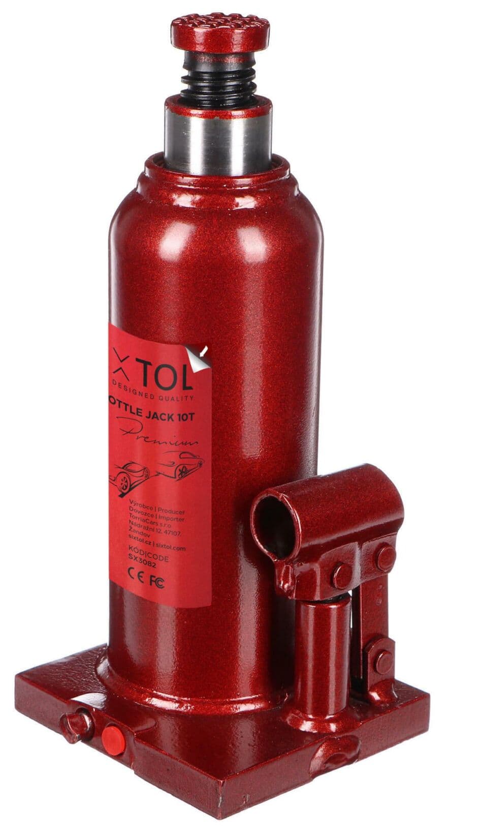 Hydraulický zvedák panenka SX BOTTLE JACK PREMIUM 10T SIXTOL - náhled 3