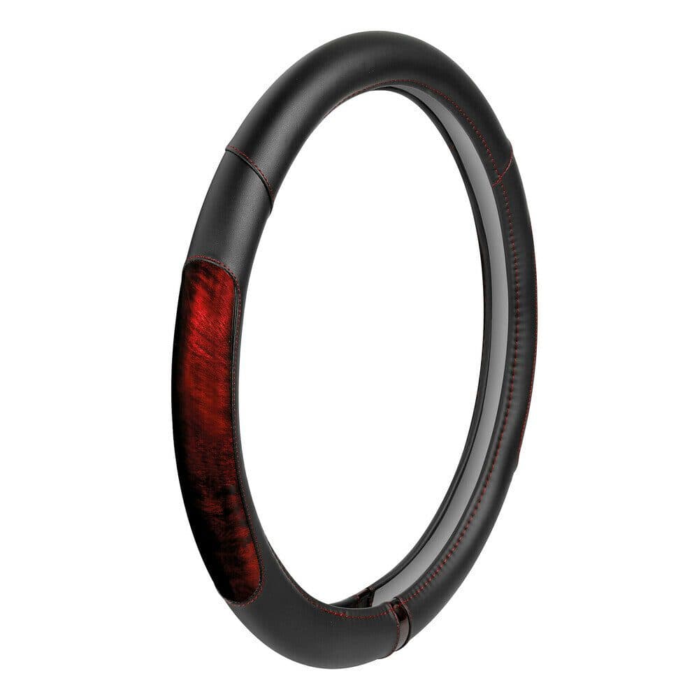 Potah volantu TRUCK Pearl Red Skeentex - M  44 - 46 cm - náhled 2
