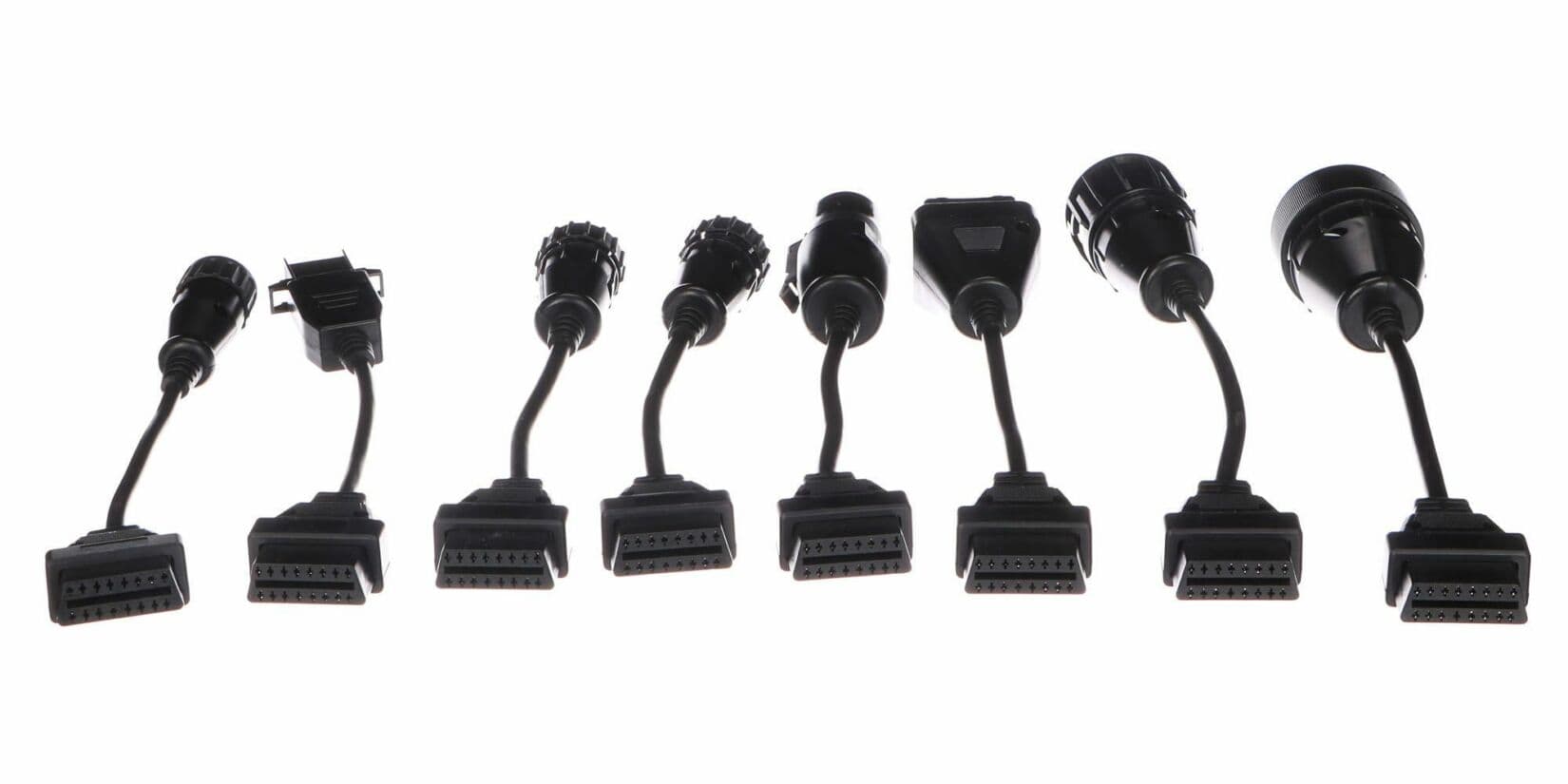 Kompletní sada OBD-II redukcí pro nákladní auta MECHANIC CABLE SET 2, 8ks SIXTOL - náhled 3